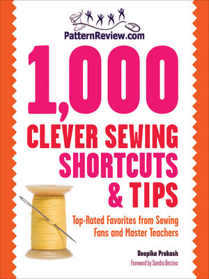 cover image of 1,000 Clever Sewing Shortcuts & Tips
